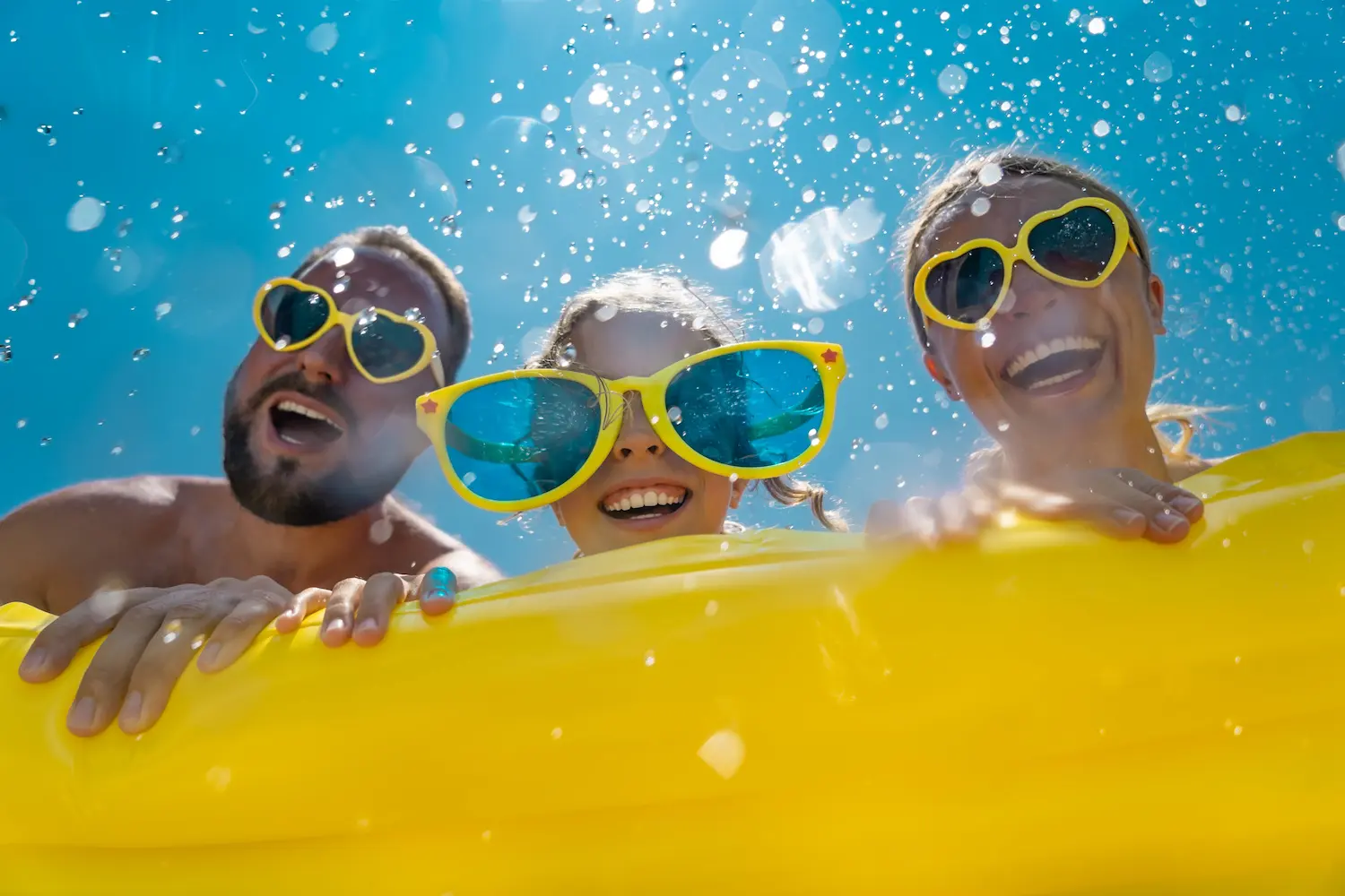 Family having fun